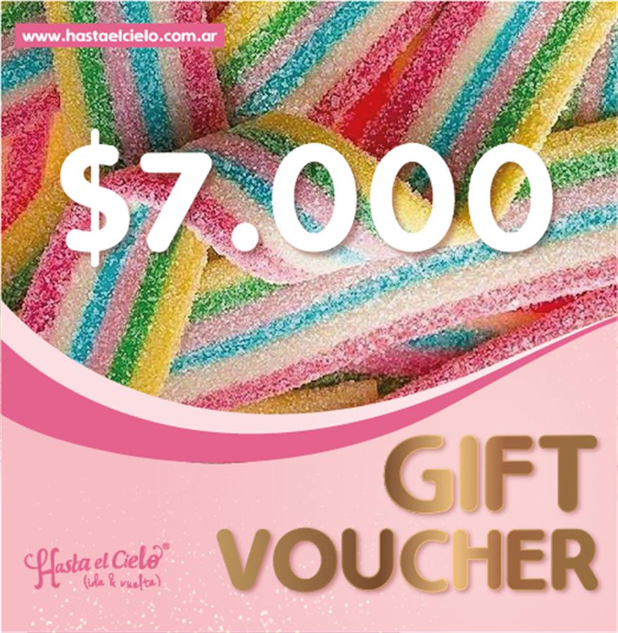 VOUCHER REGALO $7.000