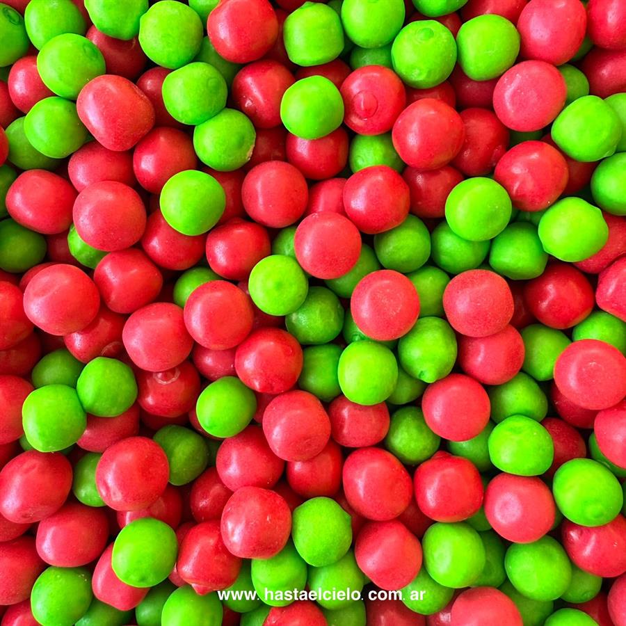 CHICLE BOLONCITO VERDE Y ROJO