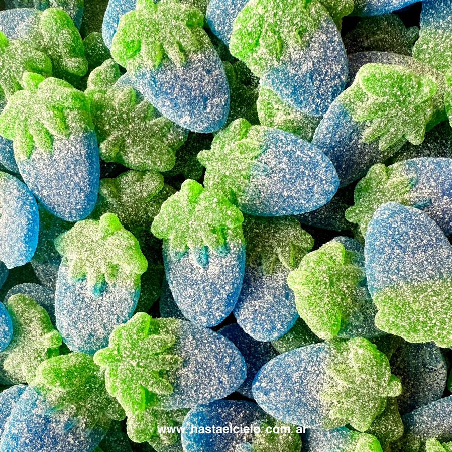 GOMITA FRESA AZUL ACIDAS  x 250GR.