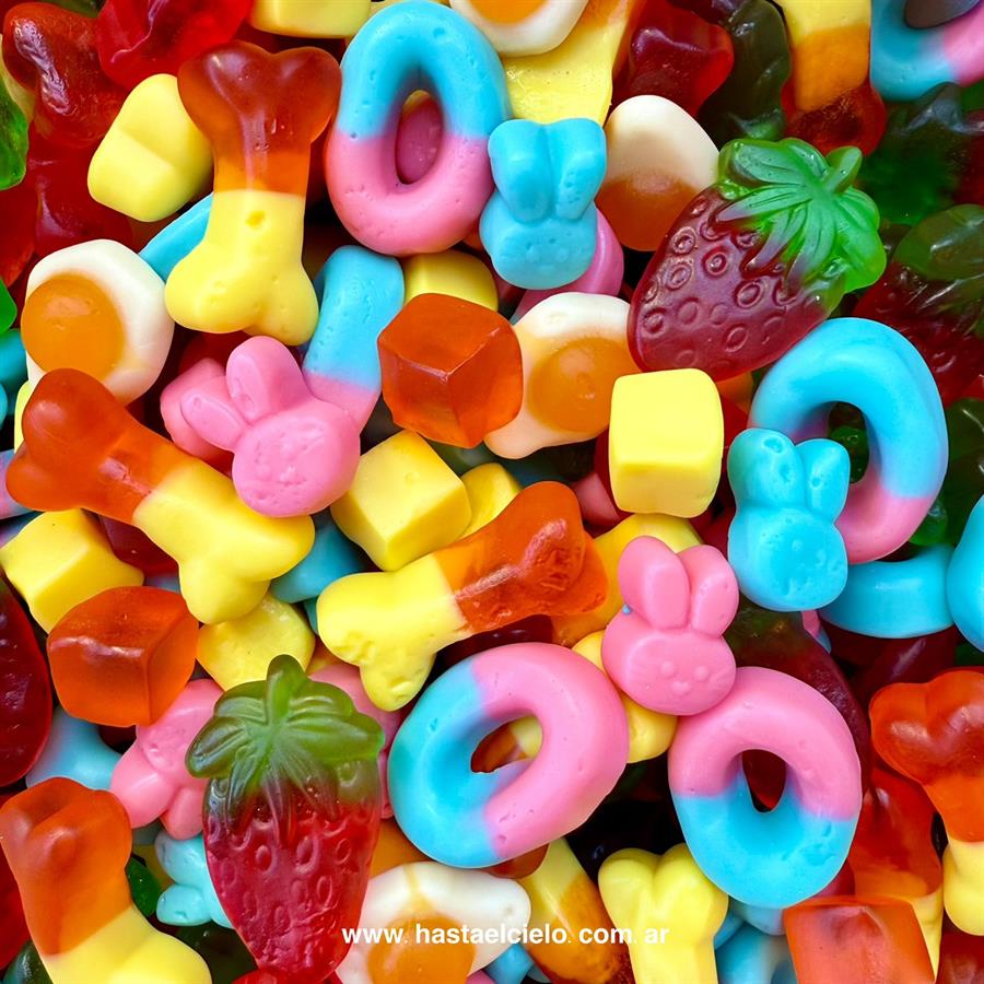 GOMITA MIX DIVERTIDO x 250GR.