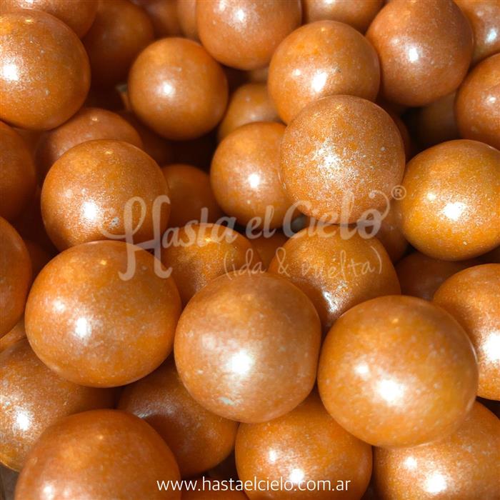 PERLA DE CHICLE BOLON NARANJA.