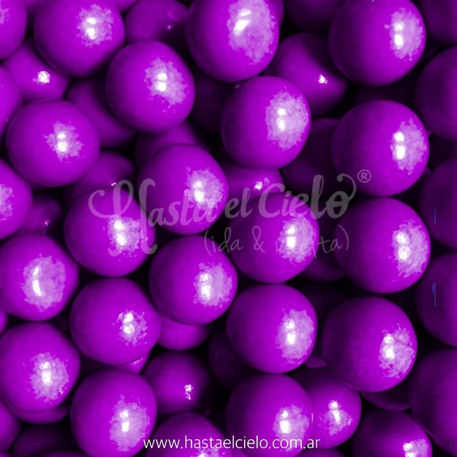 CHICLE BOLON VIOLETA 2,5CM APROX.