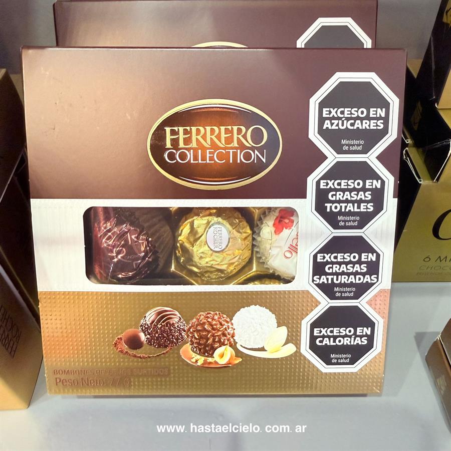 CAJA FERRERO COLECCION  X 7 UNIDADES VARIEDAD