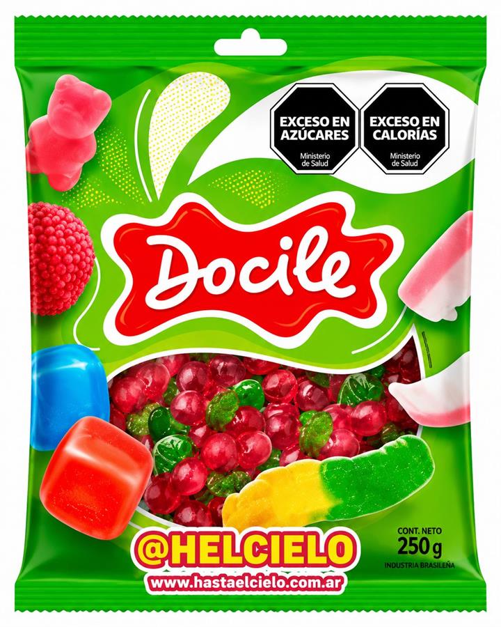 DOCILE GOMITA CEREZAS X 250GR