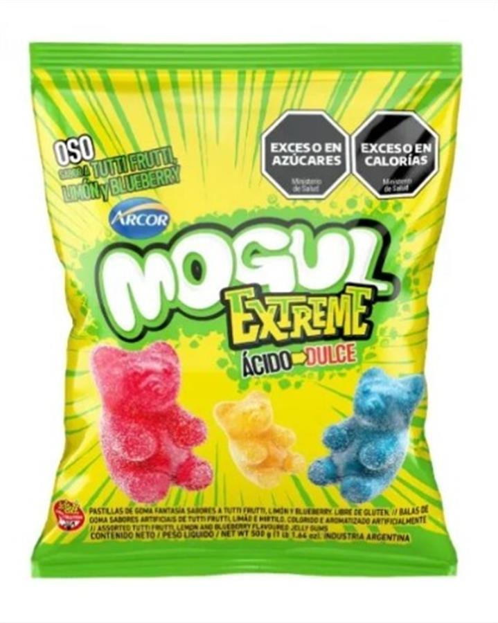 MOGUL  GOMITA OSITOS  EXTREME X 500GR.