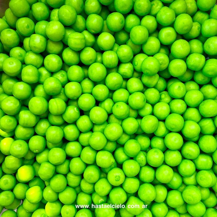 BOLSA CHICLE BOLITA VERDE X 400GR