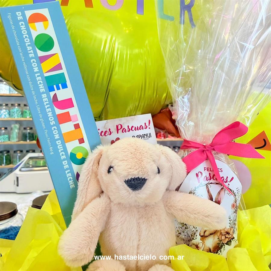 ARREGLO CONEJITOS RAPANUI