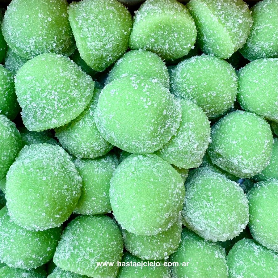 BOMBON BOCHITA CREMOSO VERDE SABOR  MARACUYA .