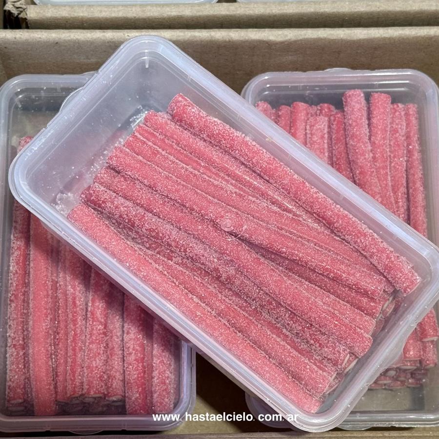 TUPER REGALIZ ACIDO DE FRUTILLA X 360GR.