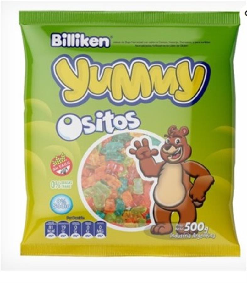 YUMMY GOMITA OSITOS X 500GR.