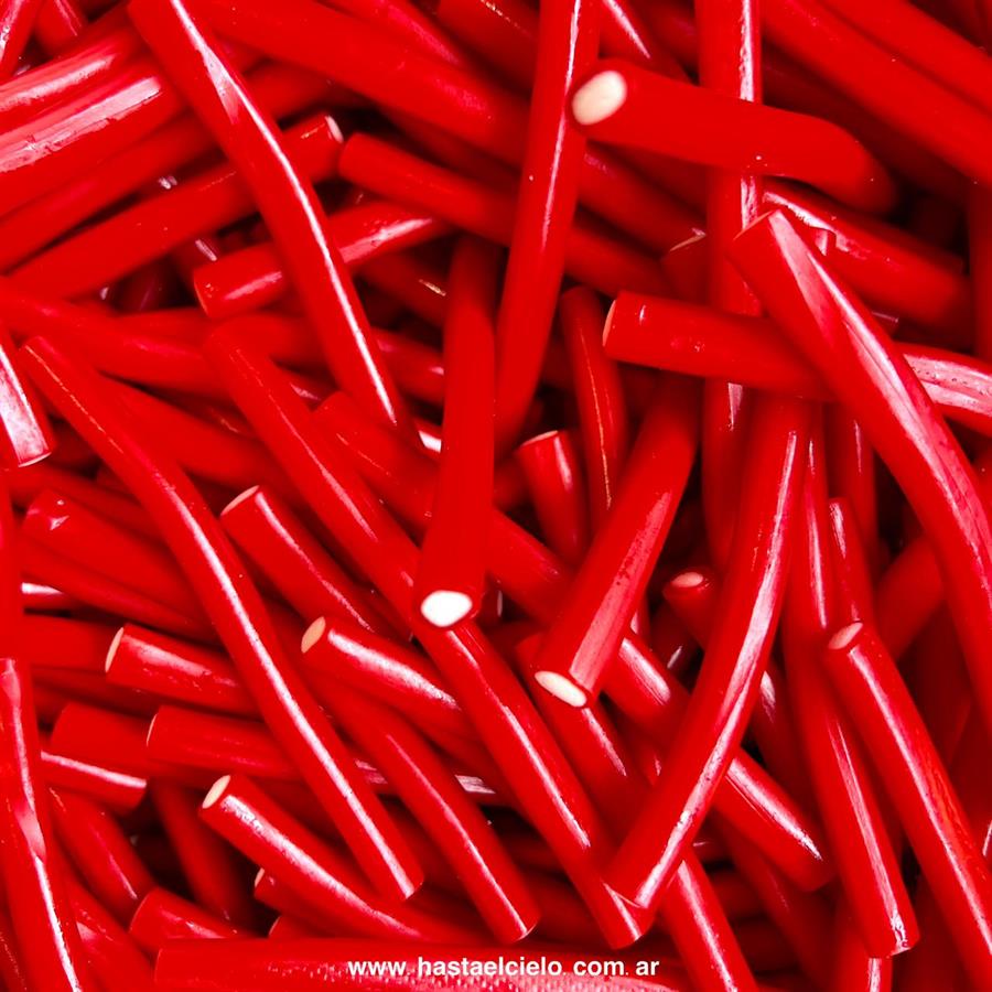 GOMITAS REGALIZ TUBO DULCE DE FRUTILLA.