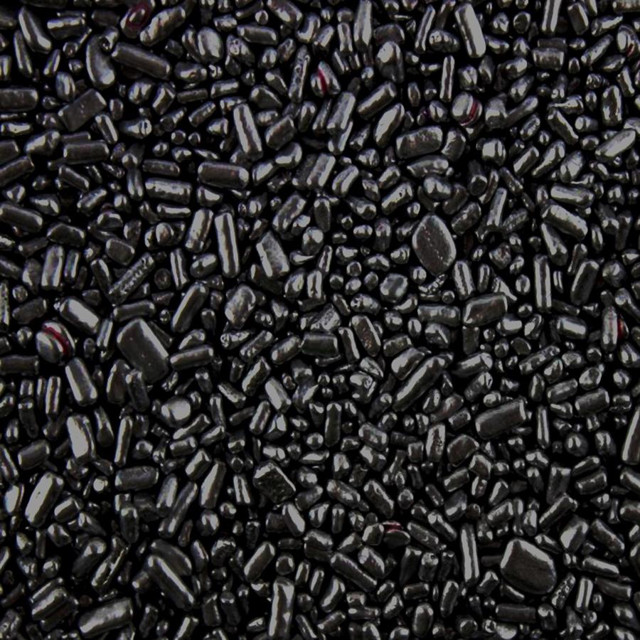 GRANA FORMA CIRCULO COLOR NEGRO  X 500GR