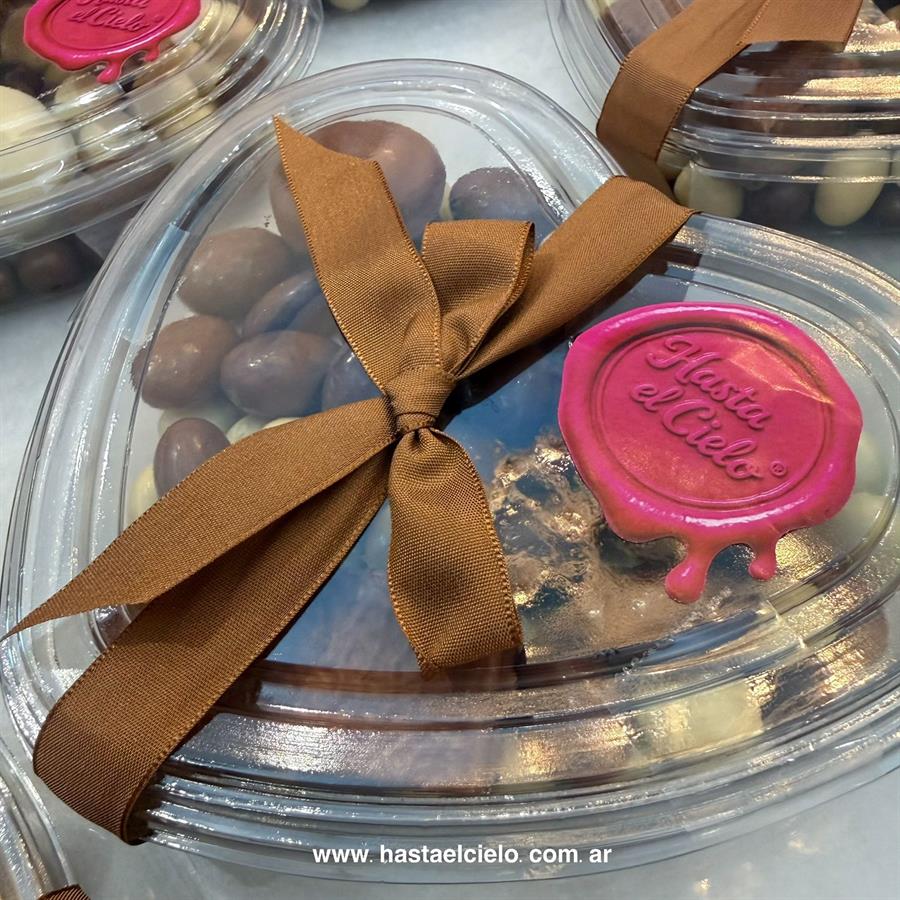 BANDEJA CORAZON MIX CHOCOLATES x 300GR