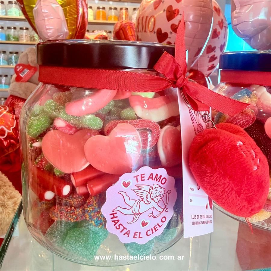 FRASCO GRANDE MIX GOMITAS SAN VALENTIN