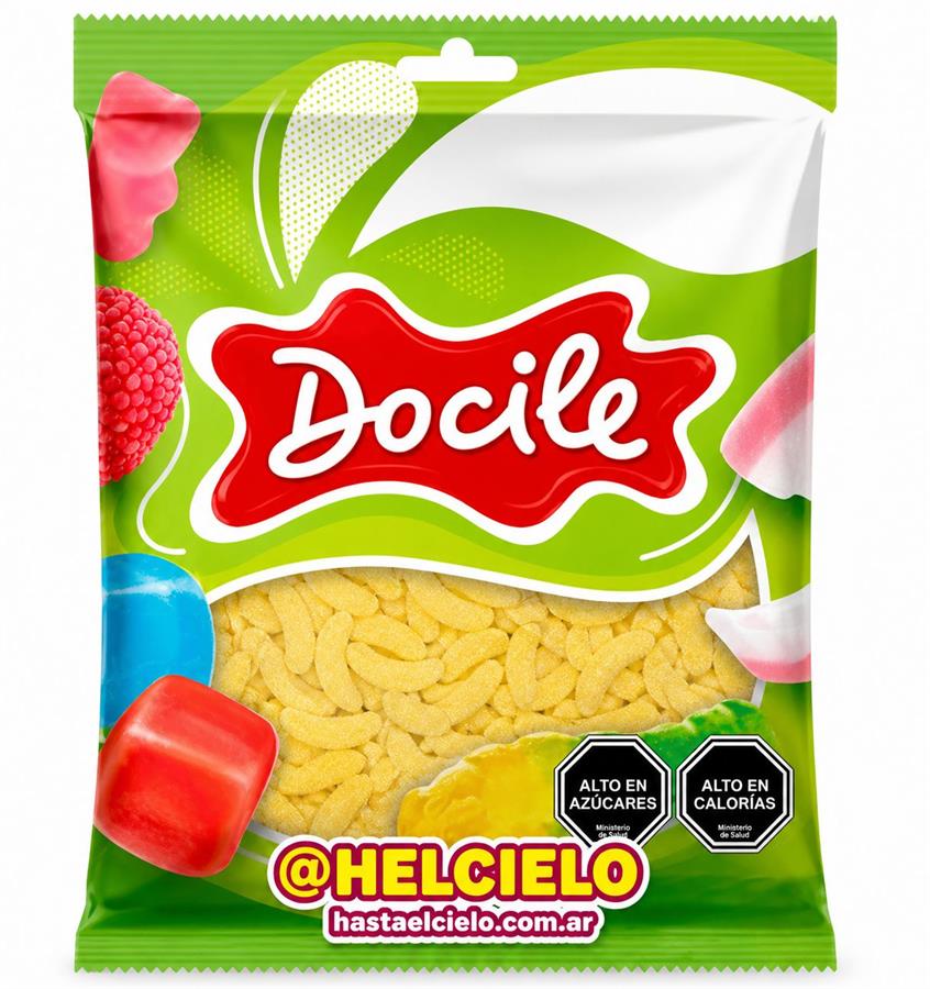 BOLSA GOMITA BANANITAS DOCILE X 250GR