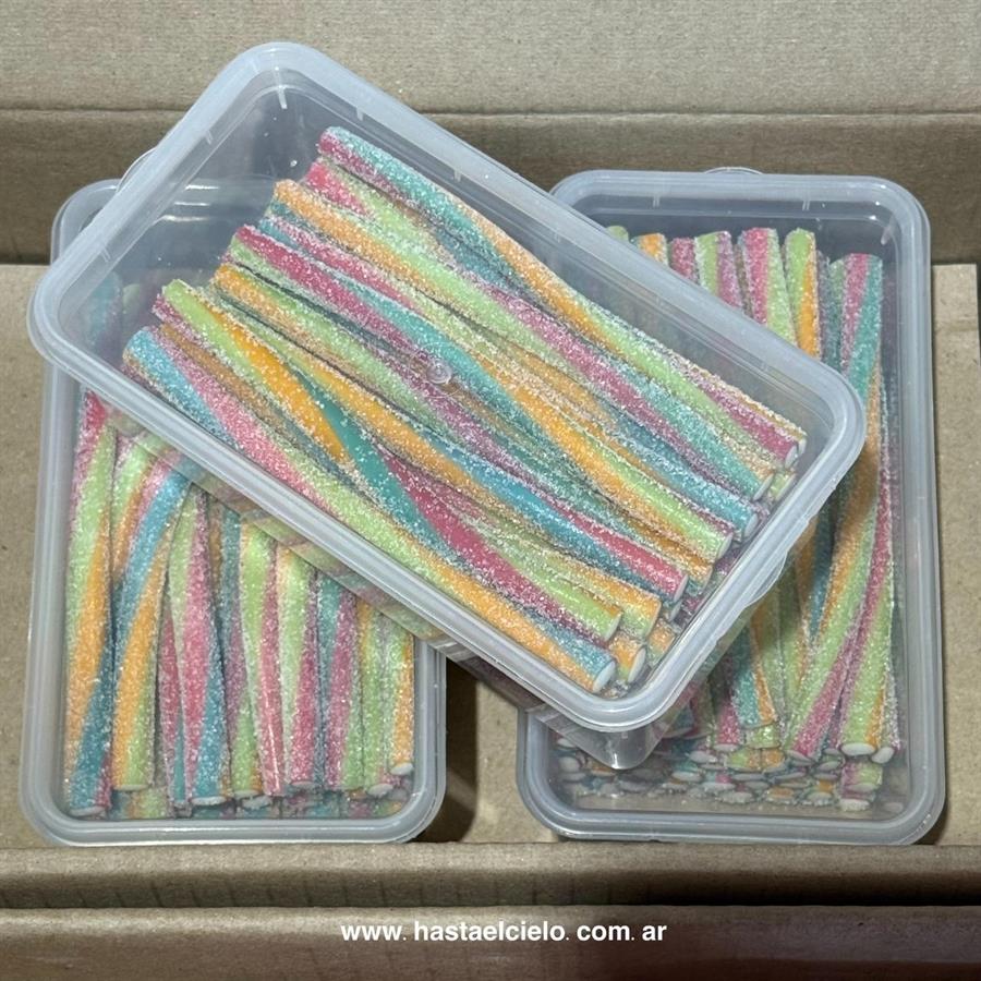 TUPER REGALIZ ACIDO TUTTI FRUTTI X 360GR.