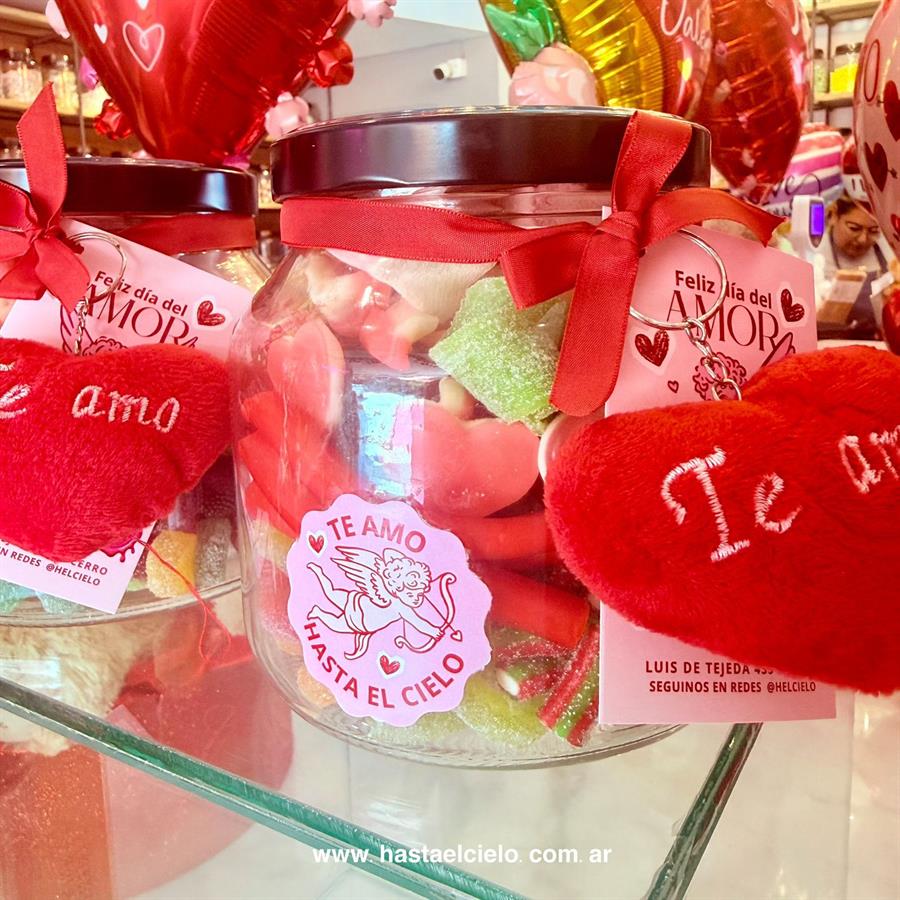 FRASCO GRANDE MIX GOMITAS SAN VALENTIN