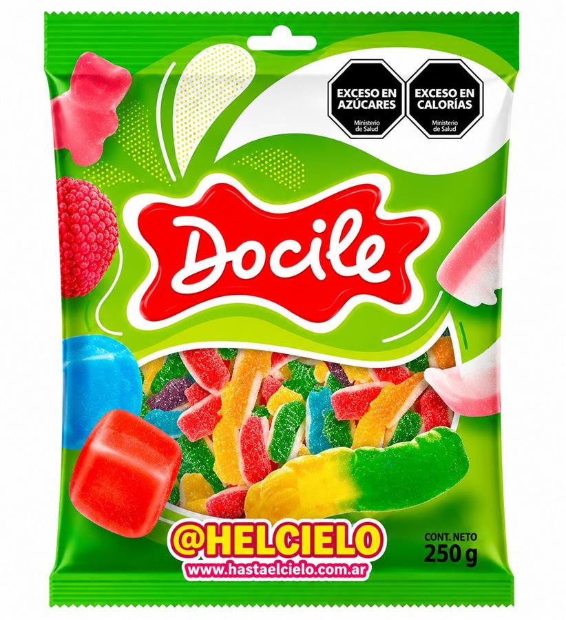 DOCILE GOMITA ZAPATILLA TENIS  X 250GR