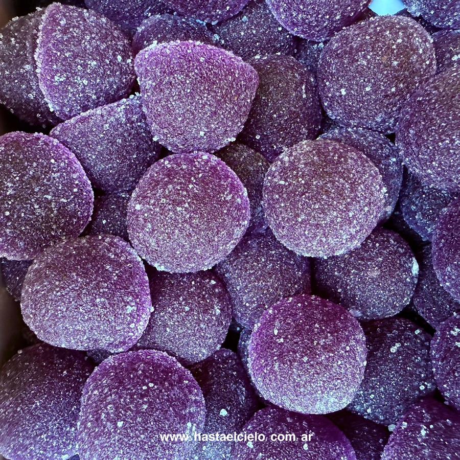 BOMBON BOCHITA VIOLETA TRANSLUCIDO SABOR MORA