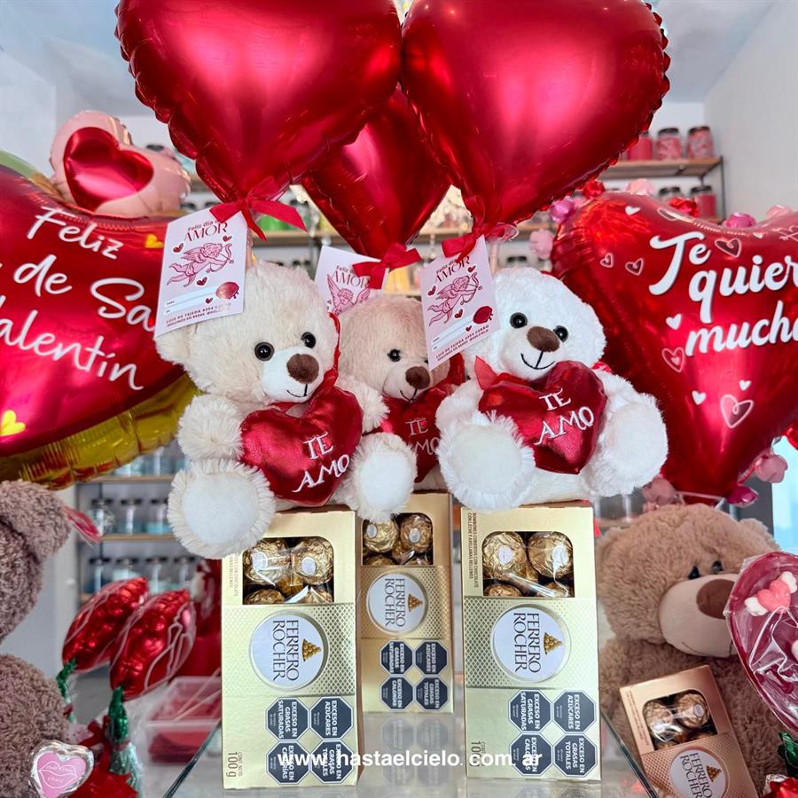 ARREGLO FERRERO UNICO SAN VALENTIN