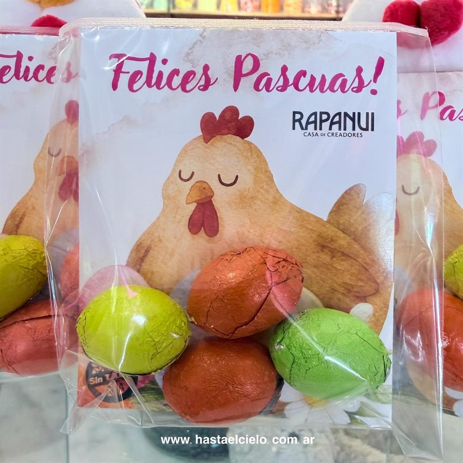 BOLSITA  HUEVITOS RAPANUI