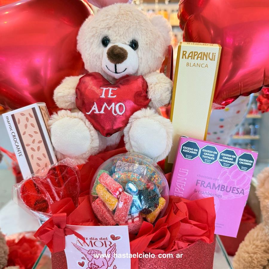 ARREGLO RAPANUI CRANBERRIES SAN VALENTIN