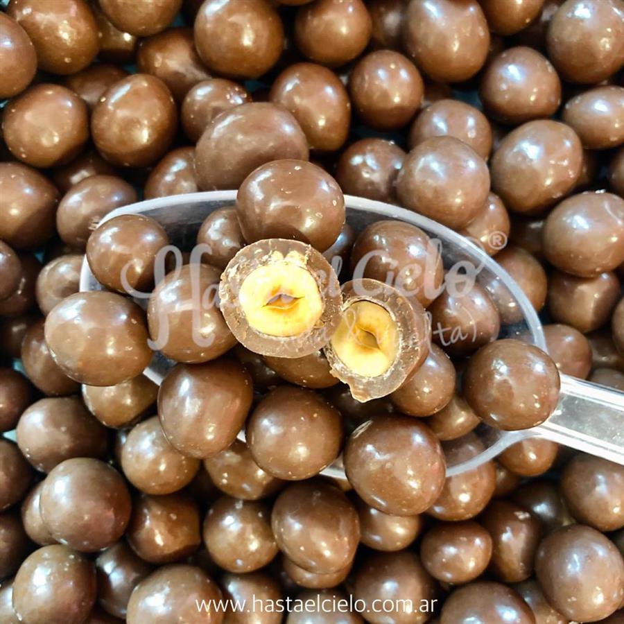 AVELLANAS CON CHOCOLATE LECHE X100GR.