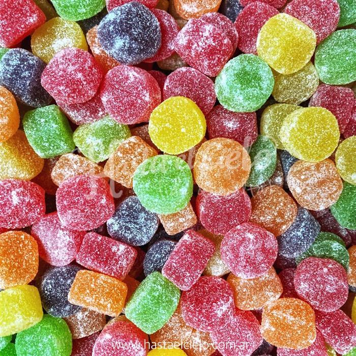 GOMITA BOTONCITOS TRADICIONAL MULTICOLOR